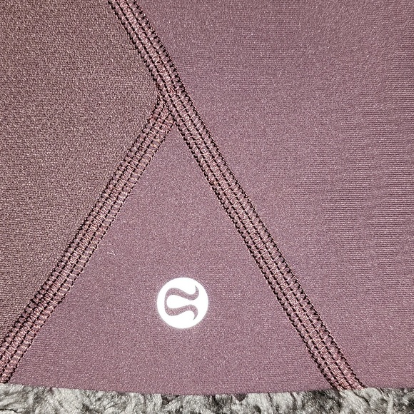 Lululemon Pace Rival mauve cropp size 6 - Picture 5 of 5